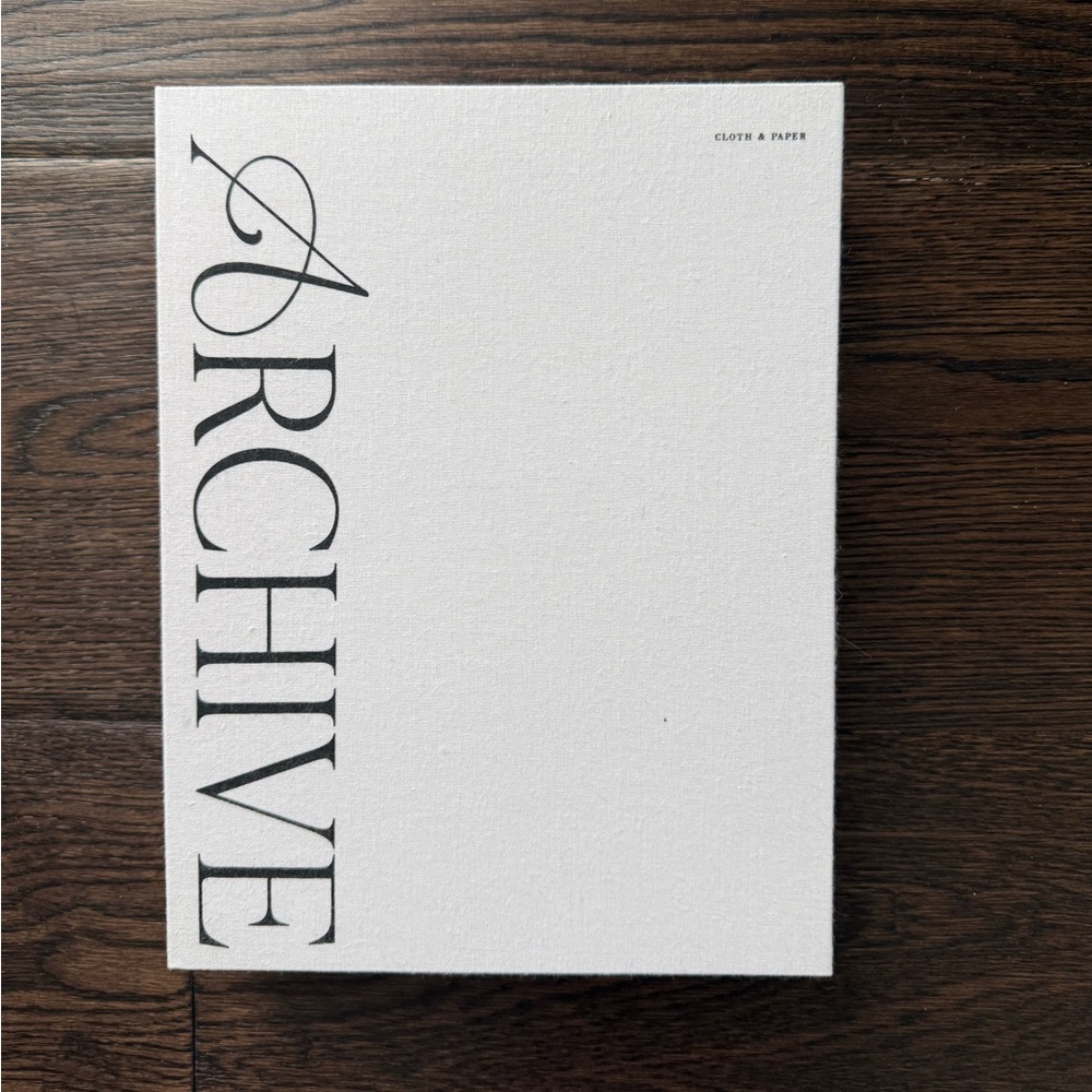 Cloth + Paper | Archive Box